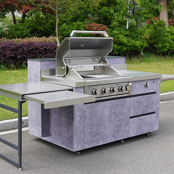 Outdoor Barbecue  Cart