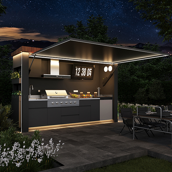 Outdoor Intelligent Barbecue Shed